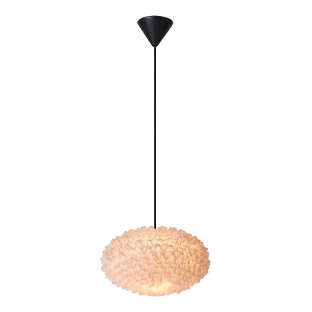 Nordlux Villo 30 - papieren lampenkap zonder pendel - Ø 30 x 15 cm - wit