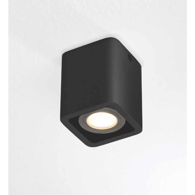 Artdelight Bronx - Opbouwspot 1L - 7 x 7 x 8,5 cm - zwart