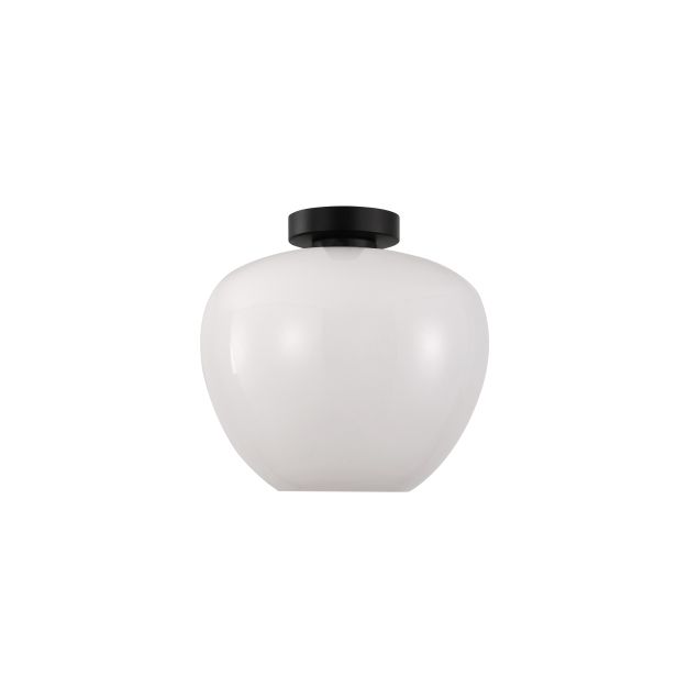 Artdelight Windsor - plafondlamp - Ø 29 x 27,7 cm - wit