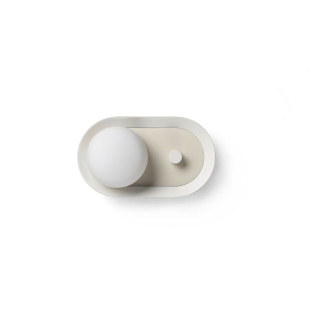 Faro Maya - wand/tafellamp - 12,2 x 8,7 x 8,9 cm - grijs