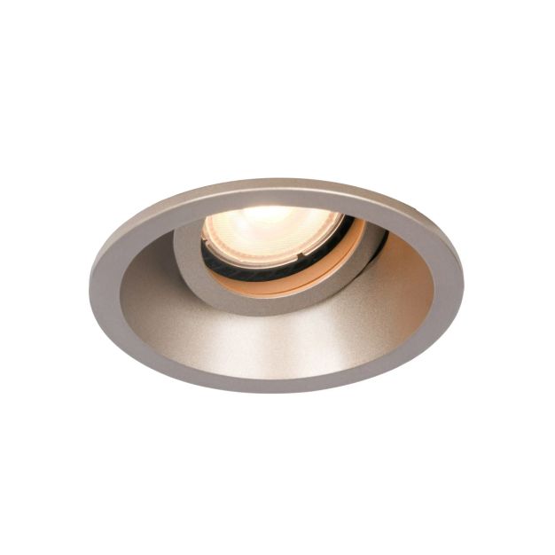 Artdelight Roura - inbouwspot - Ø 90 mm, Ø 82 mm inbouwmaat - champagne