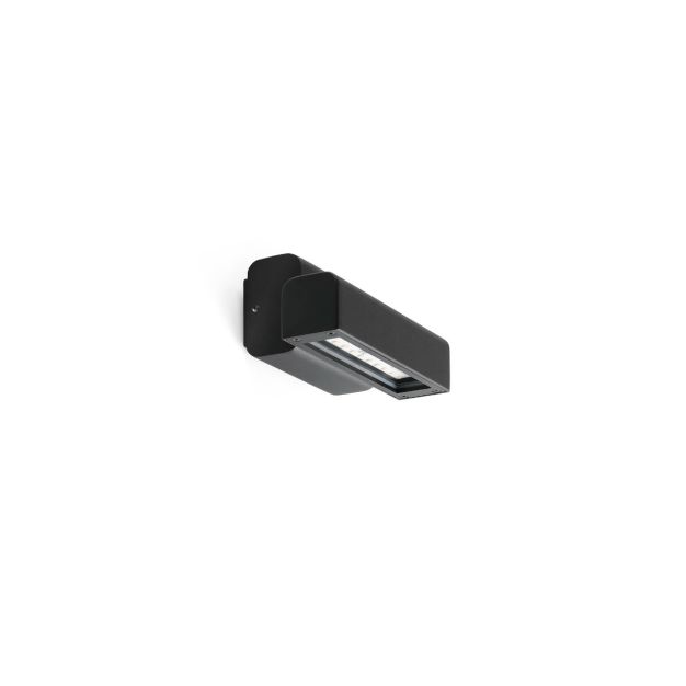 Faro Balic - wandlamp - 15 x 6,5 x 8,5 cm - 8W LED incl. 2700/3000/4000K - IP65 - zwart
