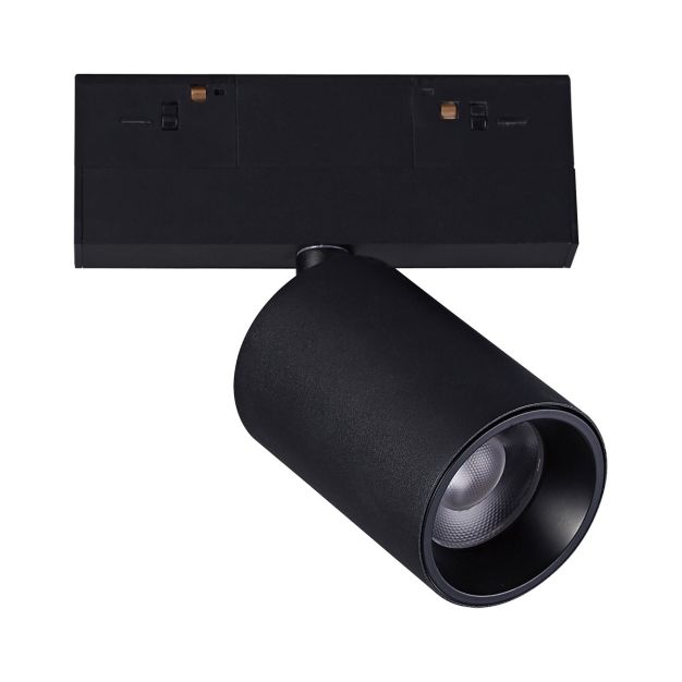 VK Lighting Kona - magnetisch railsysteem - railspot - 13,9 x 6,1 x 14,2 cm - 11W dimbare LED incl. - zwart