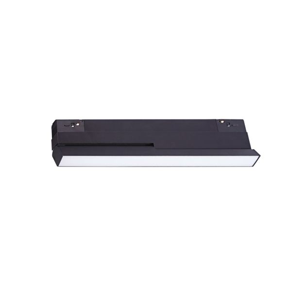 VK Lighting Kona - magnetisch railsysteem - kantelbare lichtbalk - 30 x 2 x 9,6 cm - 9W dimbare led incl. - zwart