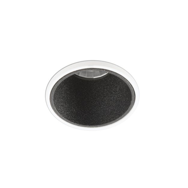 Faro Fox Trimless - inbouwspot - Ø 33 mm, Ø 45 mm inbouwmaat - 3-5W dimbare LED incl. - mat zwart