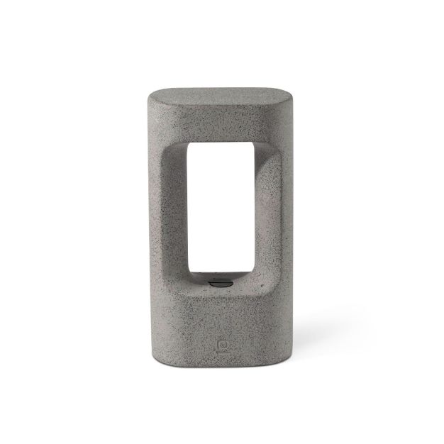 Faro Totem - sokkel - 15 x 8,5 x 27,8 cm - 6,5W LED incl. 3000K - IP55 - cement grijs