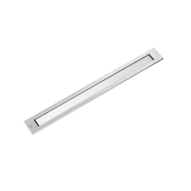 Faro Falls II - grondspot voor buiten - 500 x 53 mm, 520 x 53 mm inbouwmaat - 11W LED incl. - IP67 - satijn inox