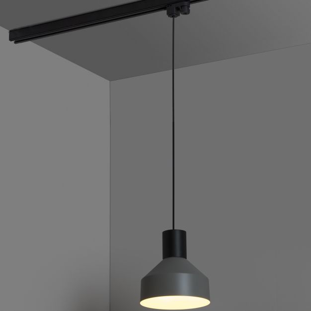 Faro - railconnector voor ophanging - mat zwart