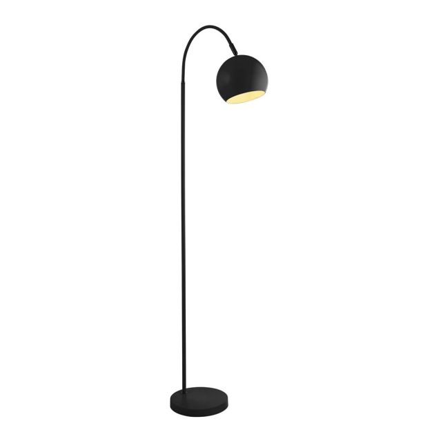 Searchlight Calumn - vloerlamp - 55 x 24 x 143 cm - mat zwart