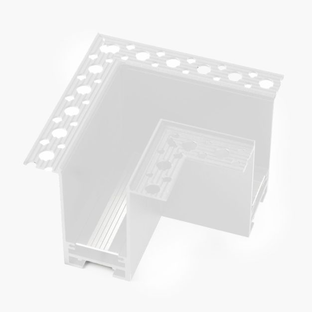 Faro Neso - L inbouw connectie stuk - magnetisch railsysteem - DALI -wit