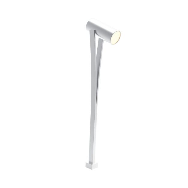 VK Lighting Stili - tuinpaal - 7,5 x 19,4 x 80 cm - 10W LED incl. - wit