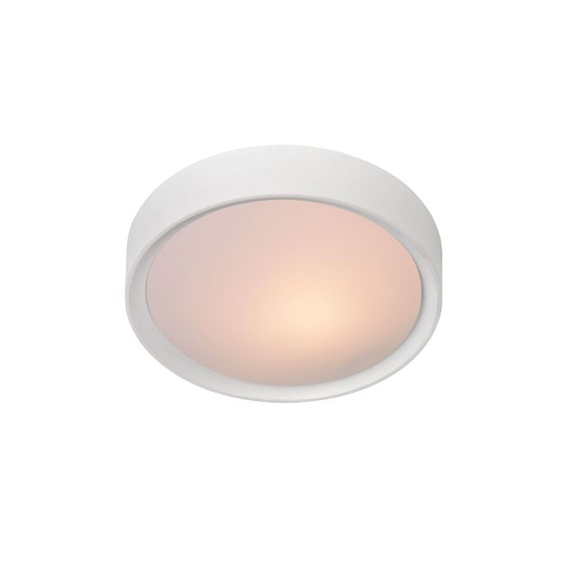Lucide Lex 1 - plafondverlichting - Ø 25 x 7 cm - wit