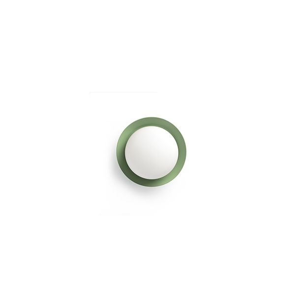Faro May - plafondlamp - Ø 12 x 8 cm - 4W LED incl. - IP44 - groen