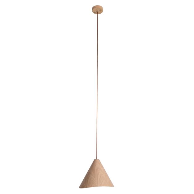 Maxlight Sakura - hanglamp - Ø 33,5 x 180 cm - lichtbruin