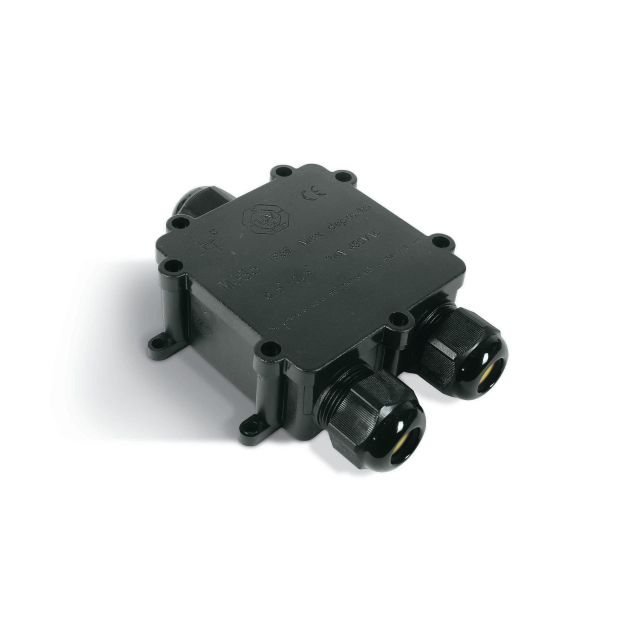 ONE Light - waterdichte kabeldoos 1 in / 2 uit - IP67
