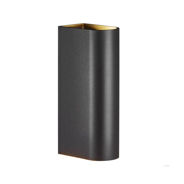 Nordlux Calvi - buiten wandverlichting - 4 x 7,1 x 15 cm - 6,3W LED incl. - IP54 - zwart