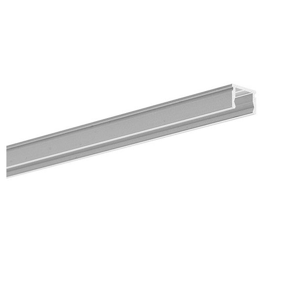 KLUS PIKO - profiel - 1 x 0,7 cm - geanodiseerd zilver