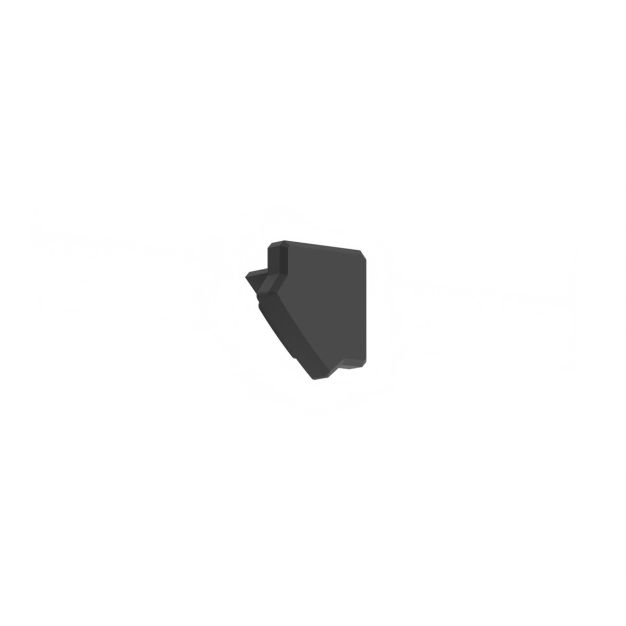 Klus PIKO-45 - eindkap - 1,34 x 1,11 x 0,9 cm - zwart