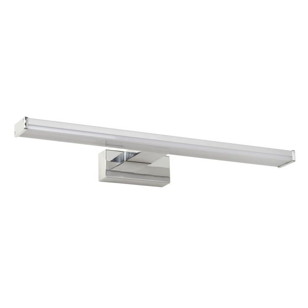 Lucide Onno - spiegelverlichting badkamer - 60 x 12,1 x 4,2 cm - 12W LED incl. - IP44 - mat chroom