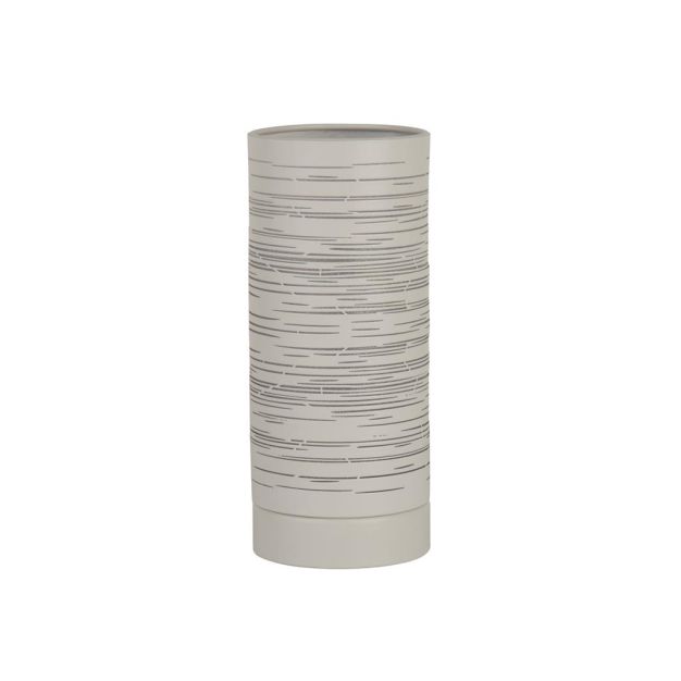 Searchlight Savvy - tafellamp - Ø 9 x 20 cm - wit