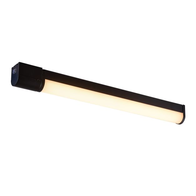Nordlux Malaika 68 - wandlamp - 68,4 x 7 x 5,5 cm - 15W LED incl.  - IP44 - zwart