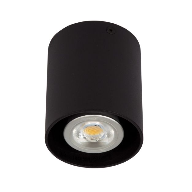 VK Lighting Simio - Opbouwspot - Ø 8 x 9,5 cm - zwart