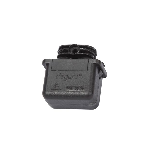 VK Lighting waterdichte kabeldoos driepolig 1 in / 1 uit - zwart