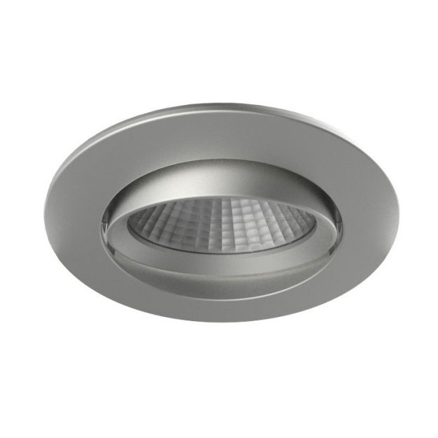 Nordlux Apollo - inbouwspot - 5,5W dimbare LED incl. - Ø 85 mm, Ø 72 mm inbouwmaat - IP23 - geborstelde nikkel (laatste stuks!)