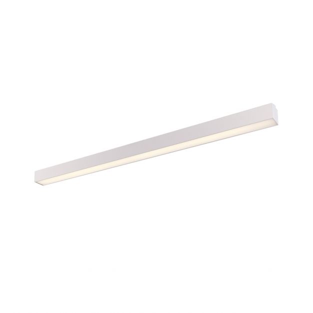 Maxlight Linear - plafondverlichting - 113,5 x 5 x 6,5 cm - 36W dimbare LED incl. - wit