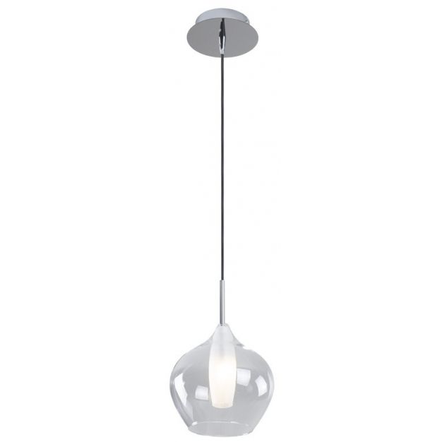 Maxlight City - hanglamp - Ø 17 x 120 cm - transparant