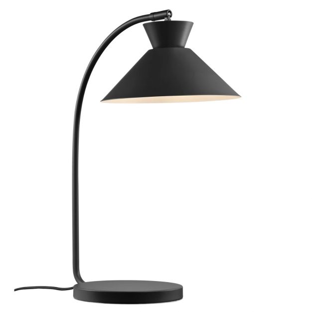 Nordlux Dial - tafellamp - Ø 25 x 51 cm - zwart