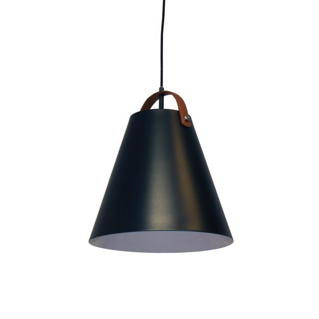 Artdelight Burano - hanglamp - Ø 35 x 150 cm - zwart 