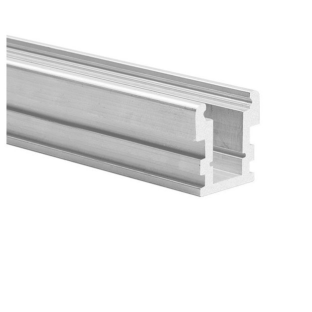 Klus HR-Line - LED profiel - 2,6 x 2,6 cm - 200cm lengte - IP67 - geanodiseerd zilver