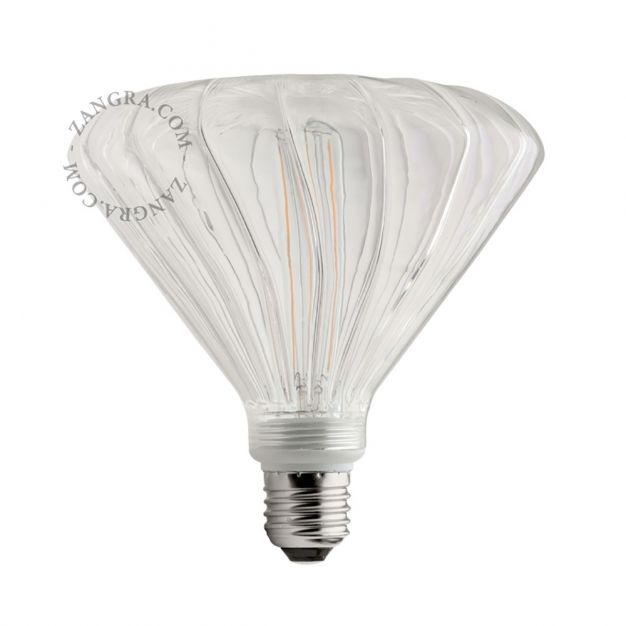 LED filament lamp dimbaar - Ø 14 x 14 cm - E27 - 3,5W - 2200K