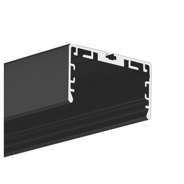 Klus LIPOD-50 - LED profiel - 5 x 2,6 cm - 200cm lengte - zwart