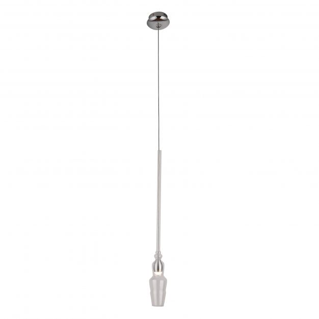 Maxlight Murano - hanglamp - Ø 7 x 190 cm - 3W LED incl. - chroom
