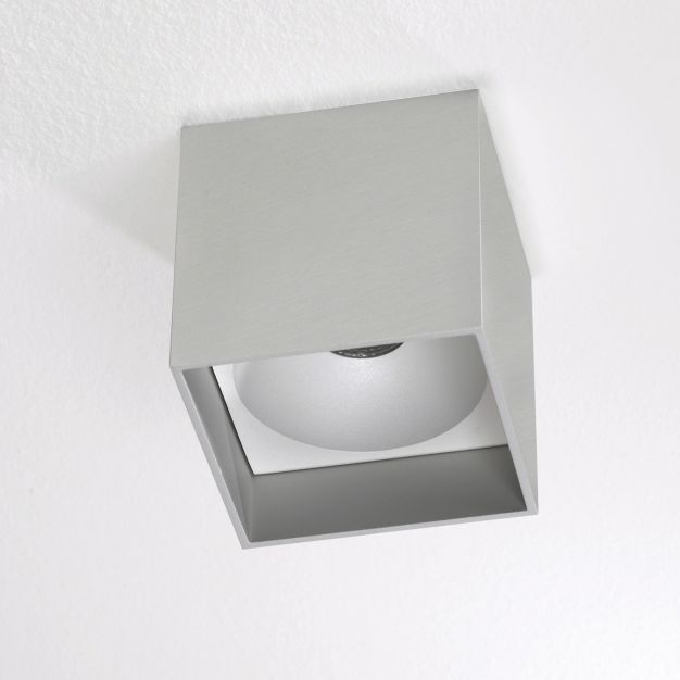 Artdelight Brock - plafondverlichting - 10 x 10 x 10 cm - 7W dimbare LED incl. - aluminium