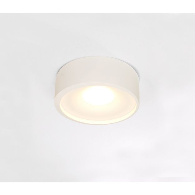 Artdelight Orlando - plafondverlichting - Ø 14 x 5 cm - 10W dimbare LED incl. - wit