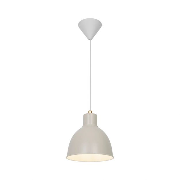Nordlux Pop - hanglamp - Ø 21,5 x 220 cm - beige 