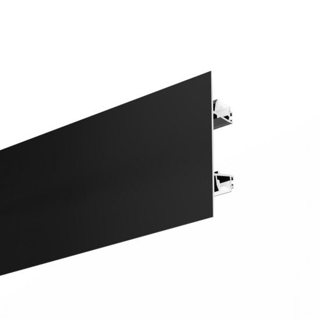 KLUS Plakin Duo - LED profiel - 11 x 2,23 cm - 300cm lengte - zwart