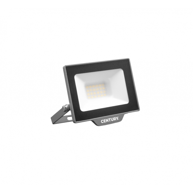 Century Italia Smile - verstraler met sensor - 12,4 x 2,9 x 12 cm - 20W LED incl. - 4000K - IP65 - zwart