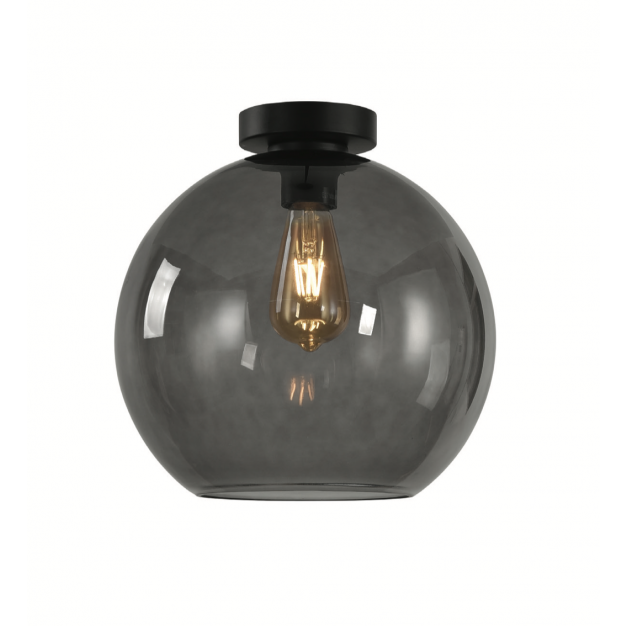 Artdelight Marino - plafondverlichting - Ø 30 x 30,5 cm - gerookt