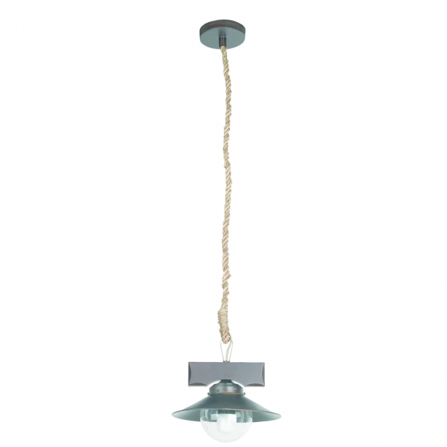 Faro Nudos - hanglamp - Ø 24 x 124 cm - donkerbruin