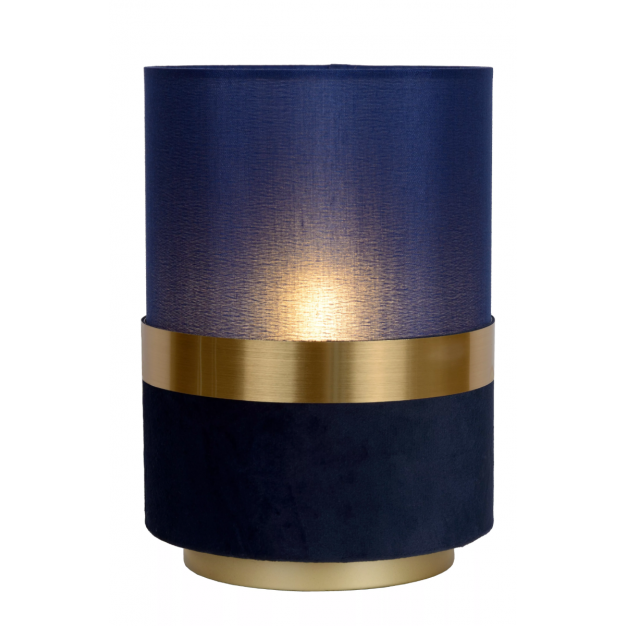 Lucide Extravaganza Tusse - tafellamp - Ø 15 x 22 cm - blauw