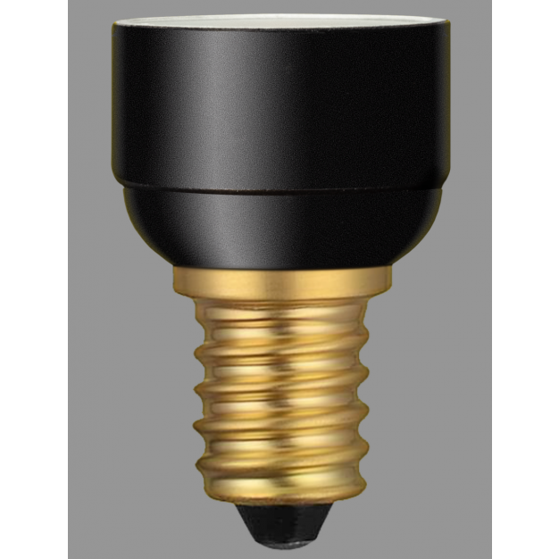 ETH LED Pucc lamp - Ø 3 x 4,5 cm - E14 - 3,5W - 3 stappen dimbaar - 2200K -zwart