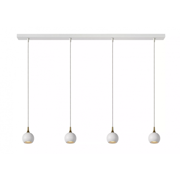Lucide Favori - hanglamp - 100 x 10 x 100 cm - wit