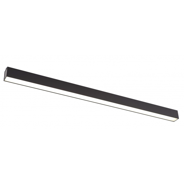 Maxlight Linear - plafondverlichting - 113 x 5 x 6 cm - 36W LED incl. - zwart