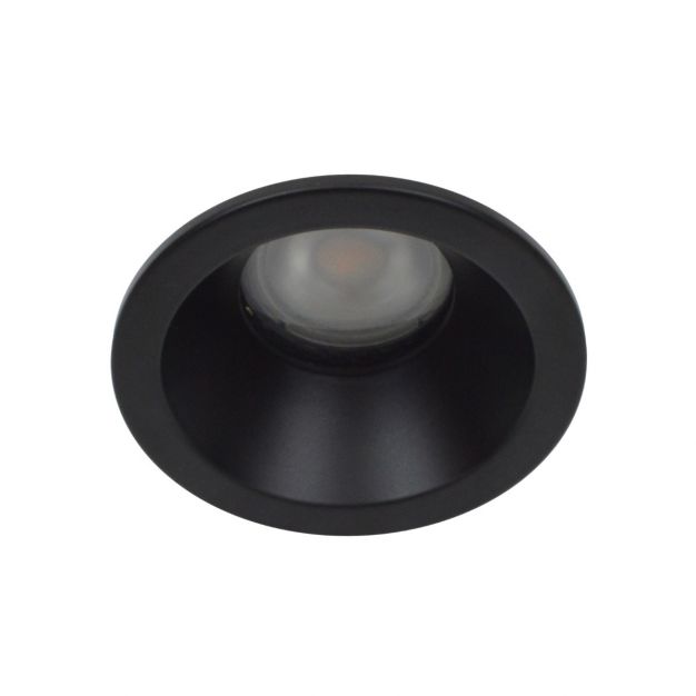 Projectlight Firm - inbouwspot - Ø 86 mm, Ø 70 mm inbouwmaat - IP65 - zwart