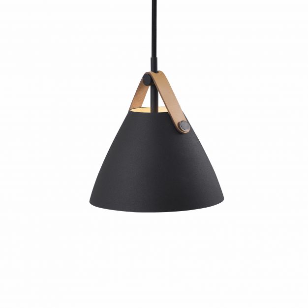 Design for the People Strap 16 - hanglamp - Ø 16,5 x 324,55 cm - zwart
