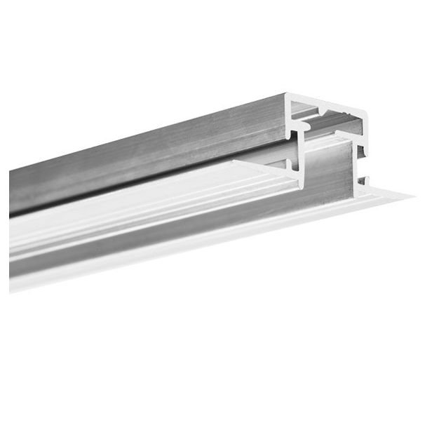 KLUS Tepiko - LED profiel voor 12mm gipsplaat - 4 x 1,49 cm - 200cm lengte - zilveren afwerking